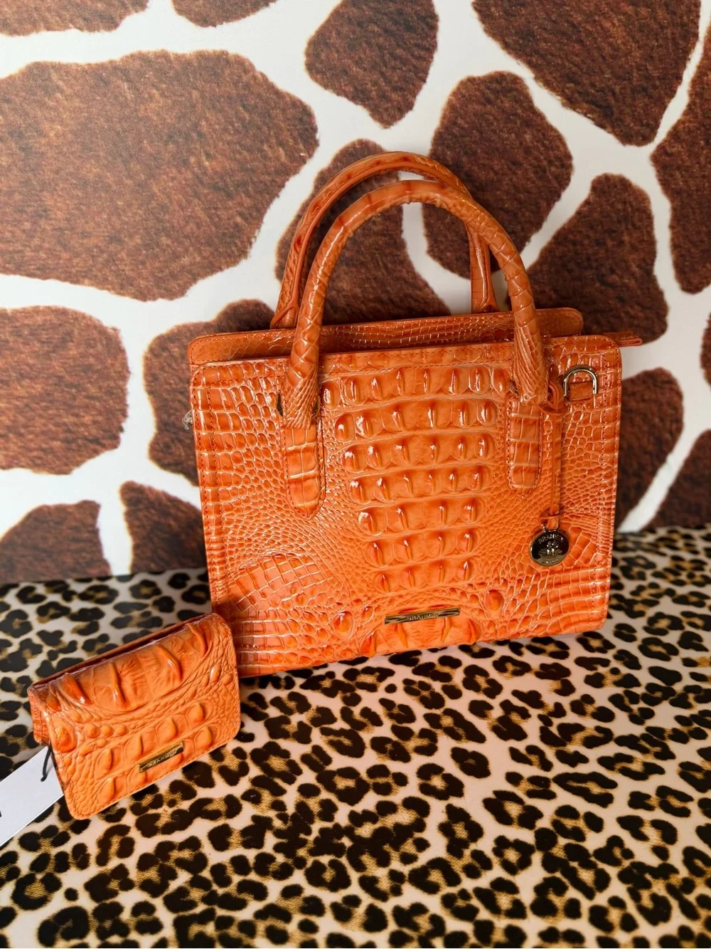 Brahmin orange set